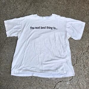 Vtg JOCKEY The next best thing to Naked! Super Soft T Shirt L Single Stitch USA